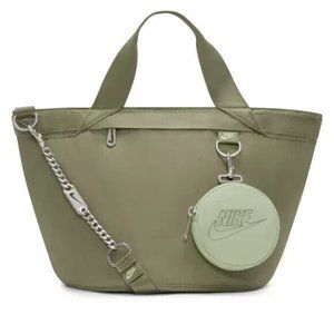 Nike Sportswear Futura Luxe Women's Tote 10L Bag Alligator Green CW9303-334